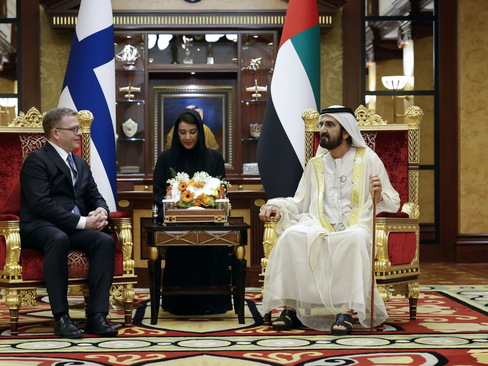 UAE and Finland Explore Enhanced Cooperation in Key Sectors