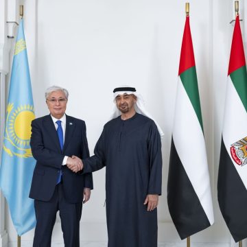 UAE President Discusses Strengthening Ties with Kazakhstan During Visit