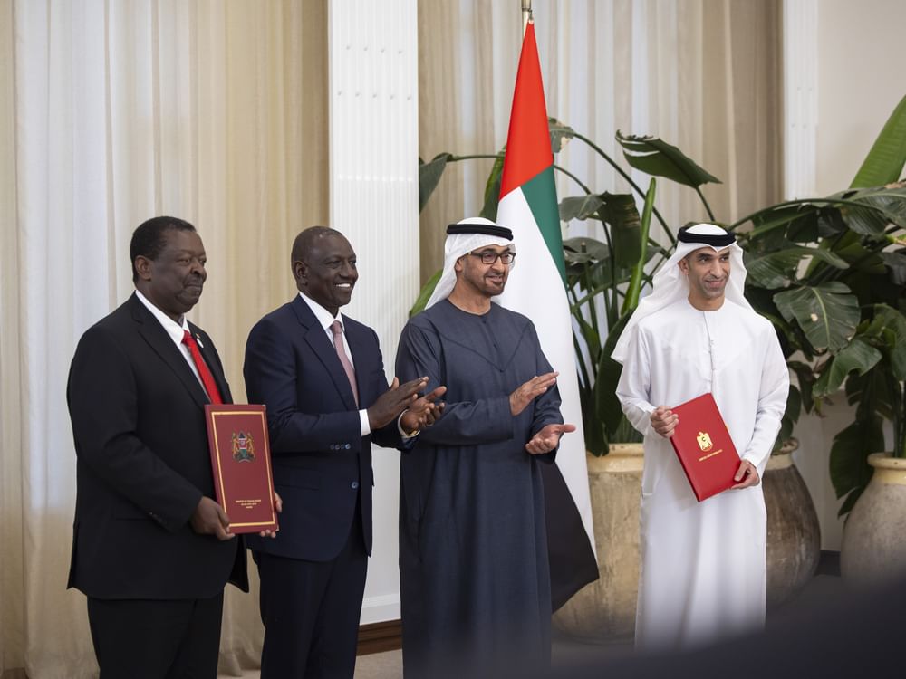 UAE and Kenya Sign Comprehensive Economic Partnership Agreement to Boost Trade