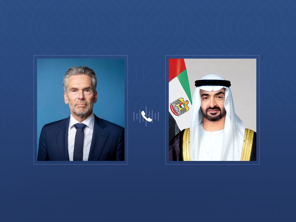 UAE President and Dutch Prime Minister Discuss Strengthening Bilateral Ties