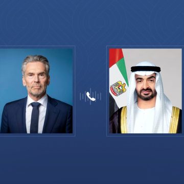 UAE President and Dutch Prime Minister Discuss Strengthening Bilateral Ties