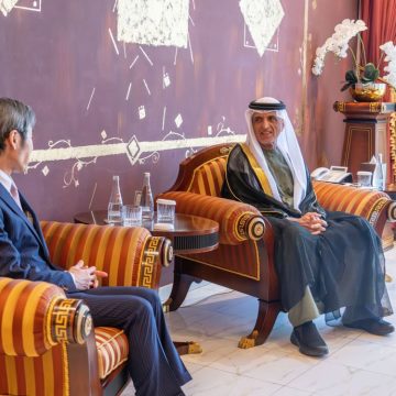 Ruler of Ras Al Khaimah Welcomes New Japanese Ambassador