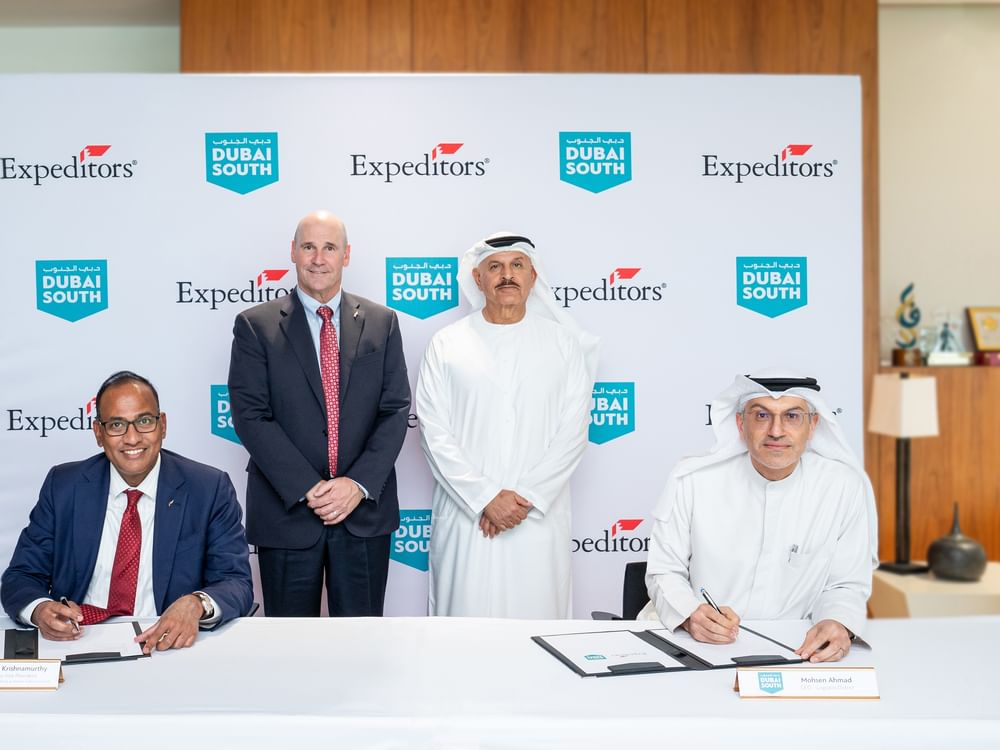 Dubai South and Expeditors Announce New Logistics Facility Agreement