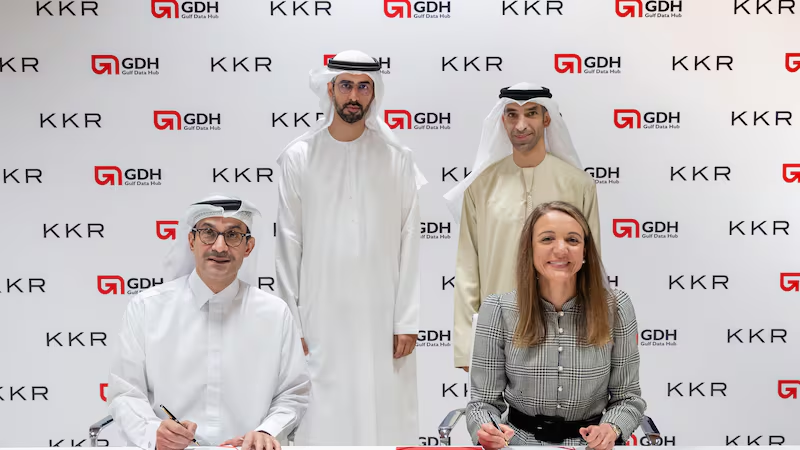 KKR and Gulf Data Hub to Invest Over $5 Billion in Gulf Data Centres