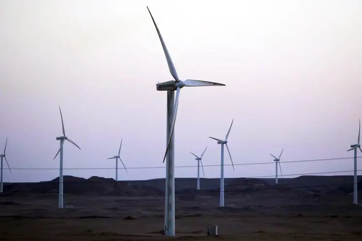 wind turbines