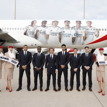 Emirates Debuts Real Madrid-Themed Boeing 777