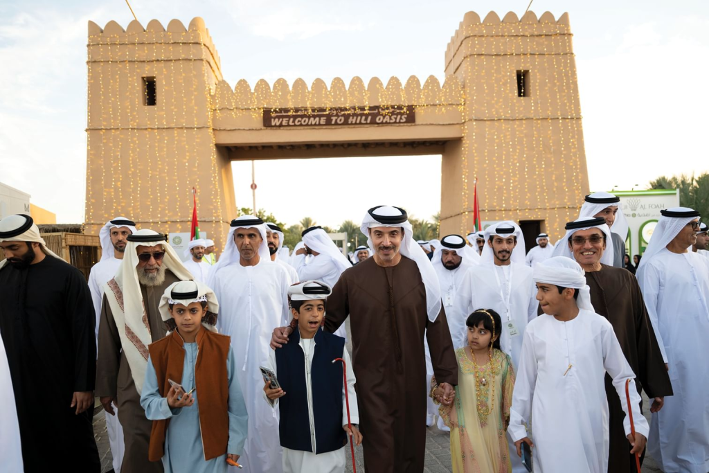 Sheikh Hazza Bin Zayed Visits First Al Ain Dates Festival