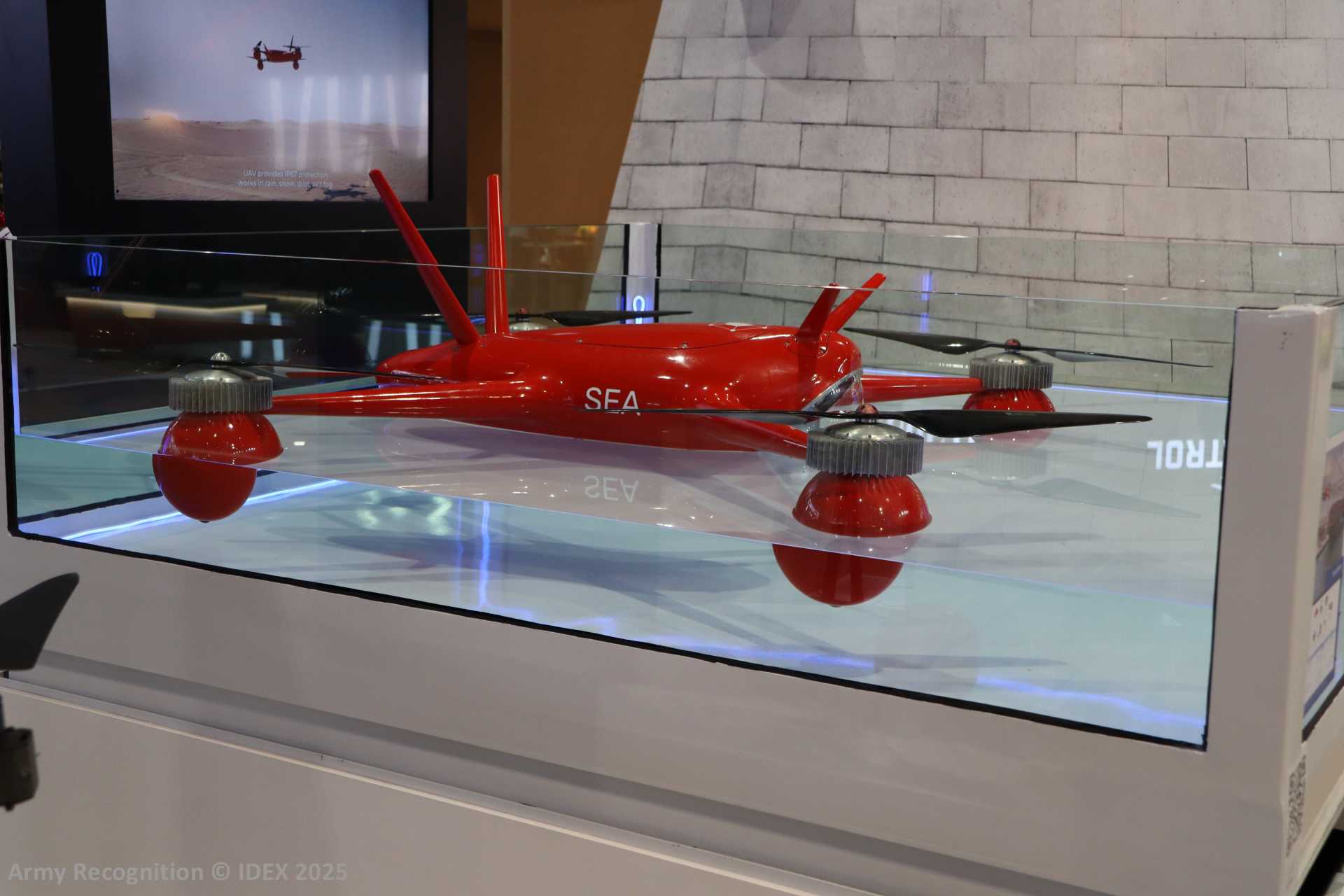 UAE Unveils New Sea Drone for Enhanced Surveillance and Emergency Operations