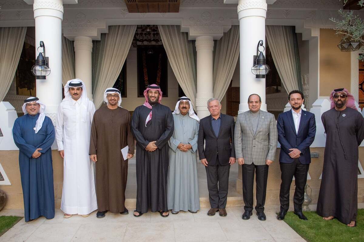 GCC Leaders, Egypt, and Jordan Hold Informal Meeting in Riyadh