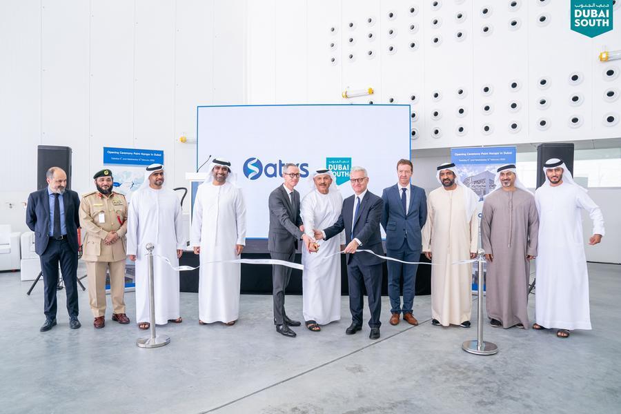 Dubai South Opens New Aircraft Painting Facility by Satys