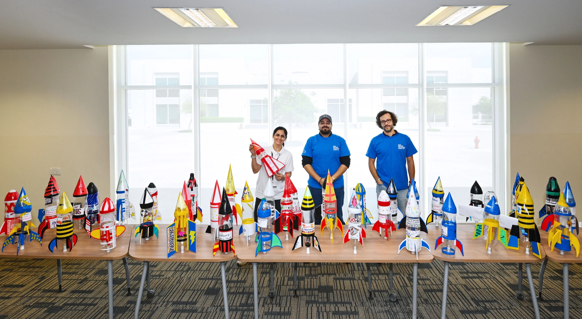 Emirates and Boeing Host Water Rocket Competition for UAE Students