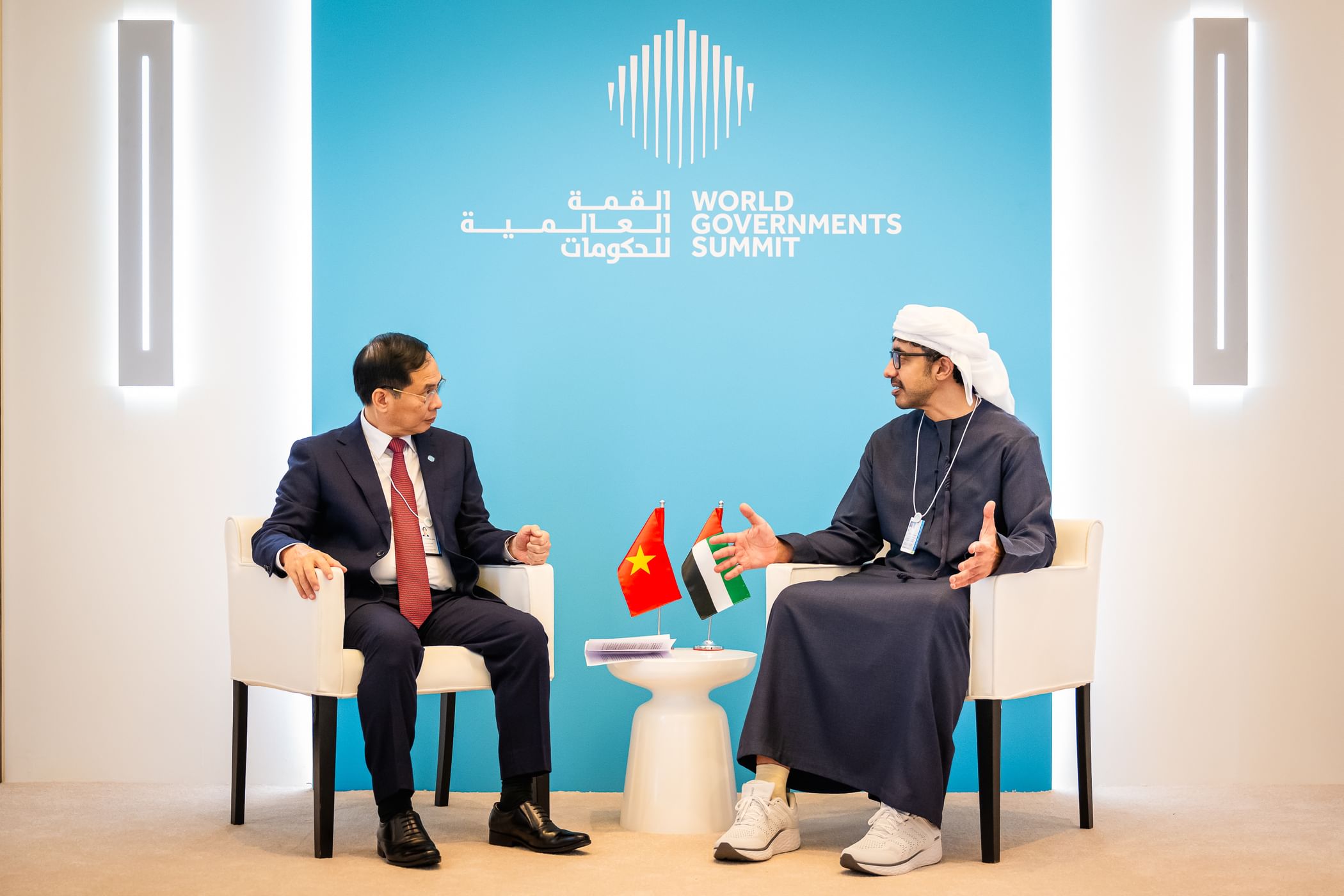 UAE and Vietnam Discuss Strengthening Cooperation at World Government Summit