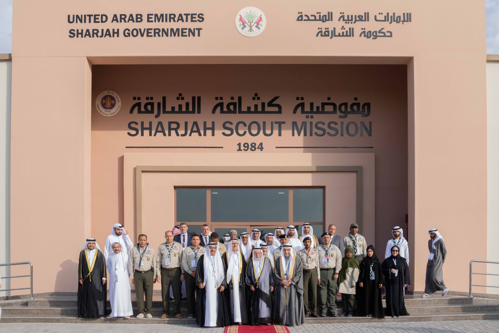 Sharjah Ruler Unveils New Building for Sharjah Scout Mission