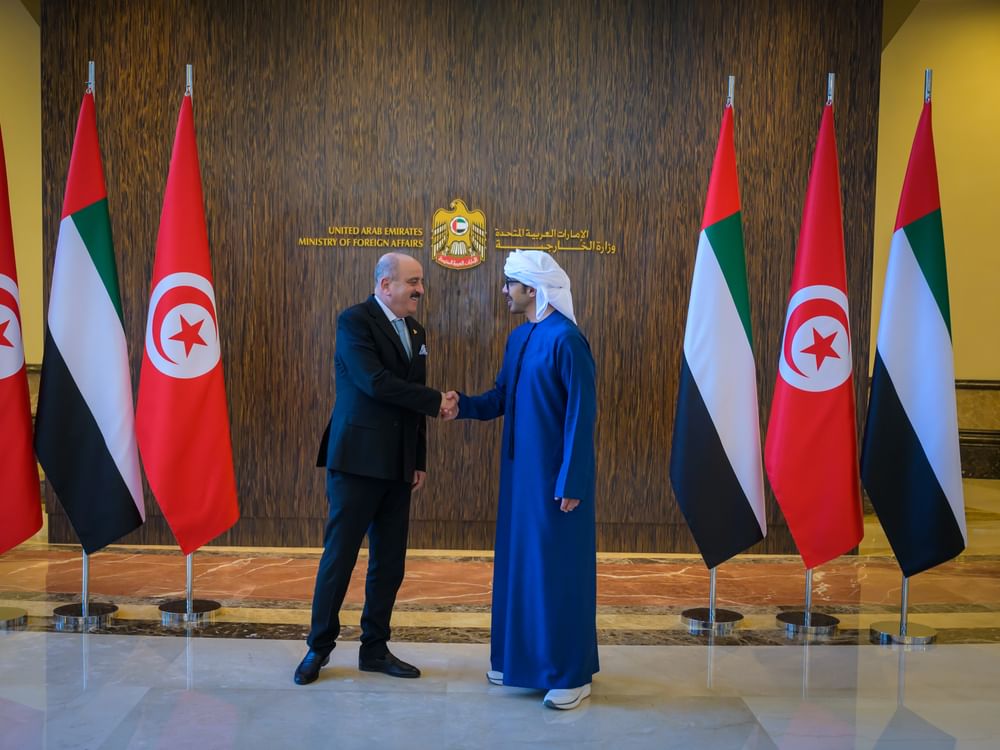 UAE and Tunisia Strengthen Diplomatic Ties in Abu Dhabi Meeting