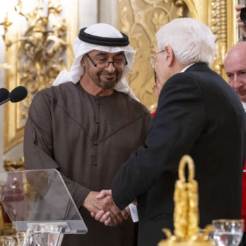 UAE President Sheikh Mohamed Begins State Visit to Italy