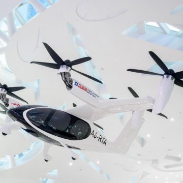 Dubai Unveils Prototype of Future Flying Taxi Service Set to Launch in 2026