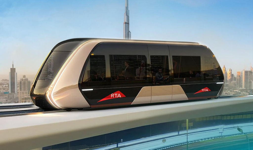 Dubai Introduces High-Speed Rail Bus for Public Transport