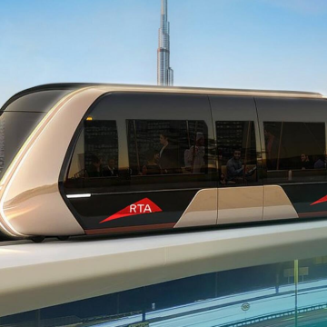 Dubai Introduces High-Speed Rail Bus for Public Transport