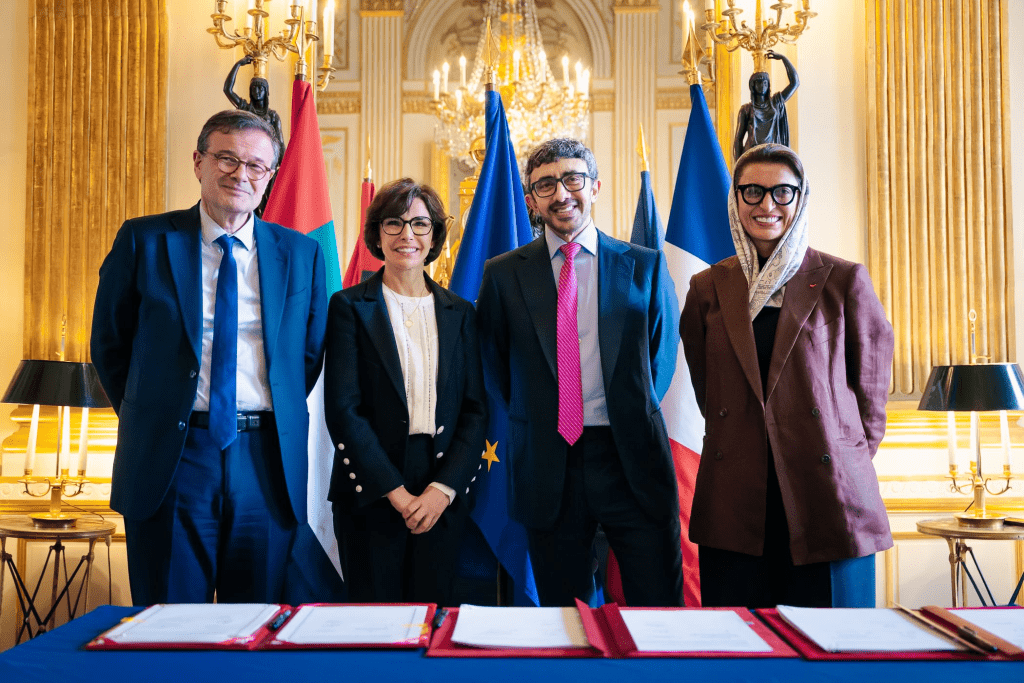 UAE and France Sign Agreement to Enhance Cultural Cooperation