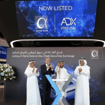 Abu Dhabi Securities Exchange Celebrates Alpha Data's Successful Listing