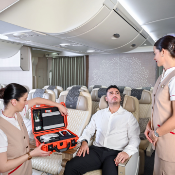 Emirates and Parsys Unveil Innovative Inflight Telemedicine Station