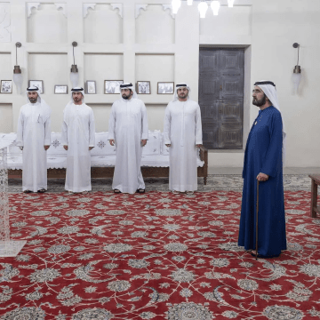 Sheikh Mohammed Swears in Eight New Judges at Dubai Courts