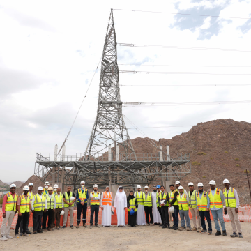 Saeed Mohammed Al Tayer Reviews Electricity Infrastructure Projects in Dubai