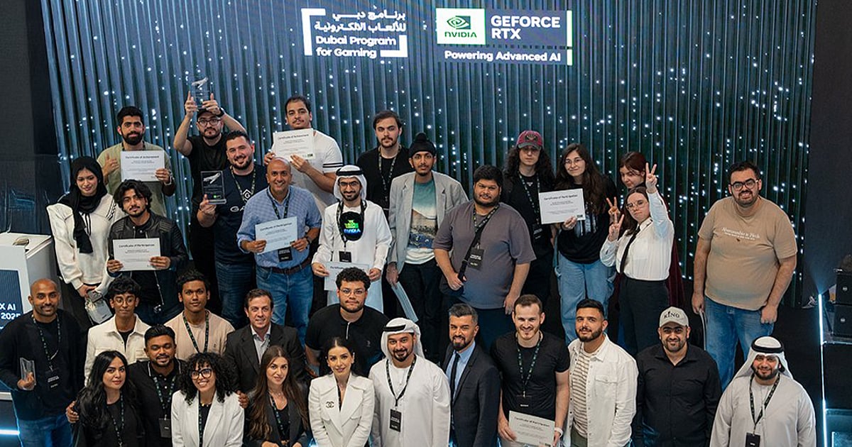 Nvidia RTX AI GameCraft Showcases Future of Game Development in Dubai