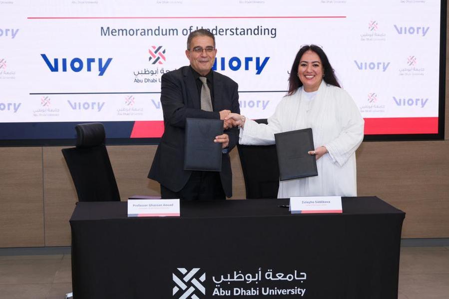 Viory and Abu Dhabi University Forge Partnership to Enhance Education and Research