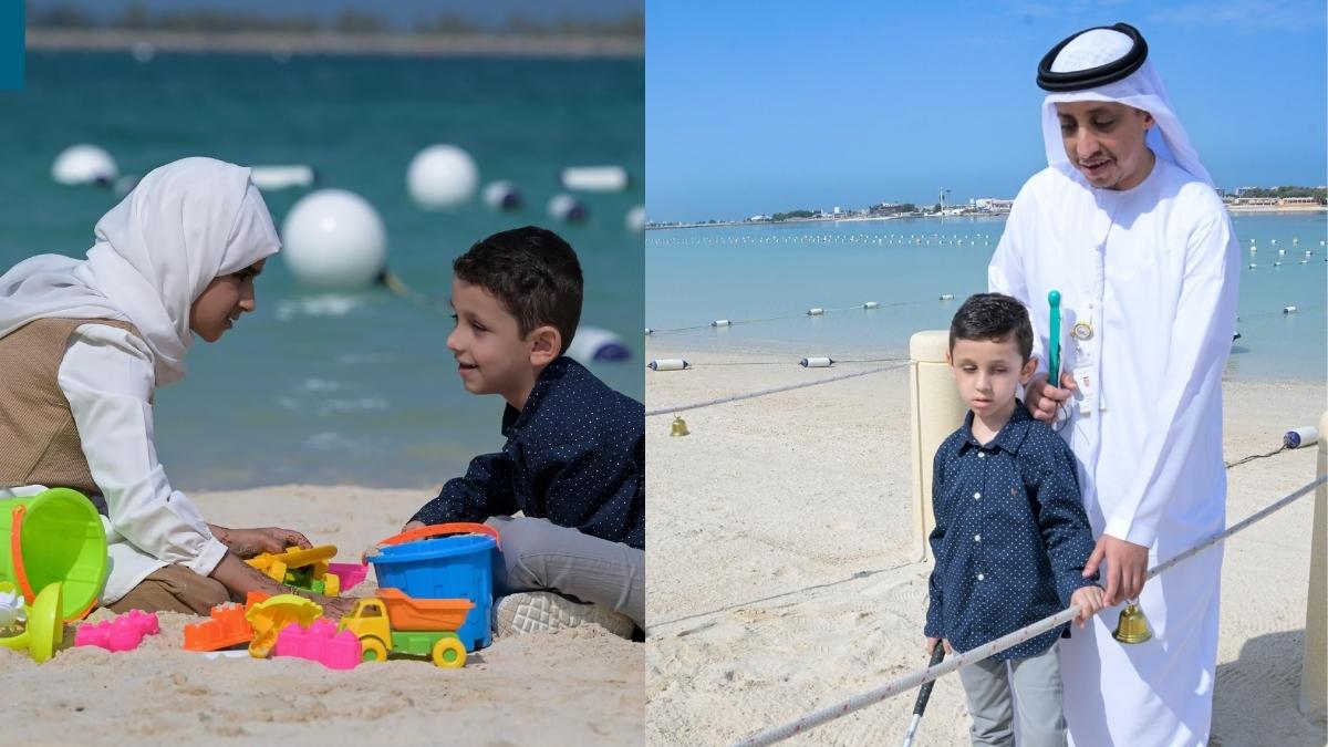 Abu Dhabi Opens UAE's First Beach Specifically Designed for Visually Impaired