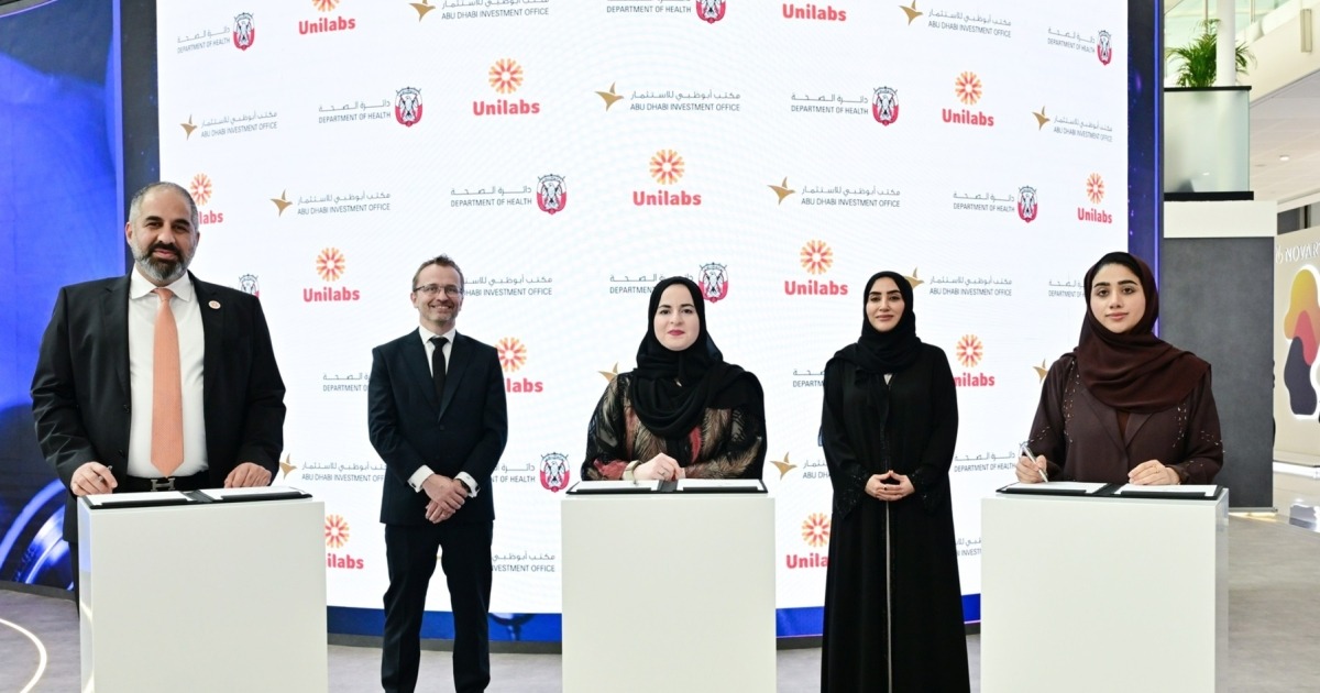 Abu Dhabi’s DoH and ADIO Collaborate with Unilabs to Create Analytical Laboratory