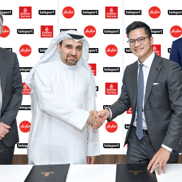 Emirates SkyCargo and Teleport Form Partnership to Enhance Global Trade Emirates SkyCargo and Teleport Form Partnership to Enhance Global Trade