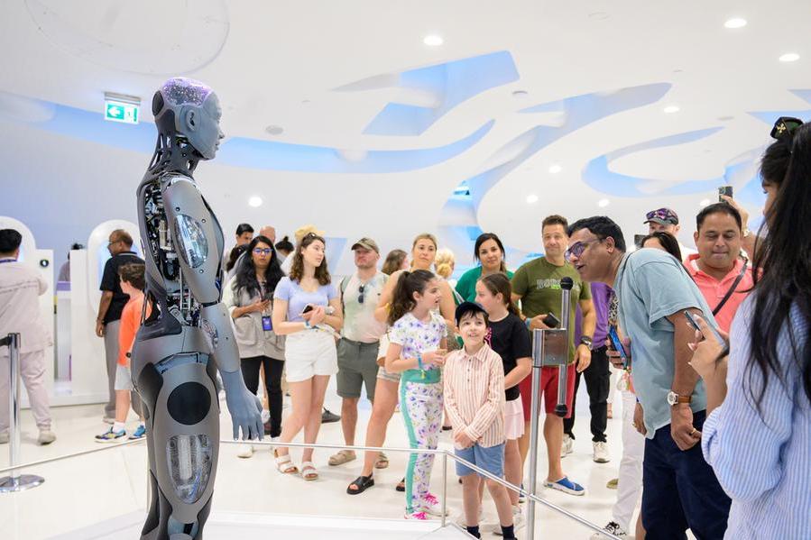 Museum of the Future Introduces Enhanced AI Humanoid Robot 'Ameca'