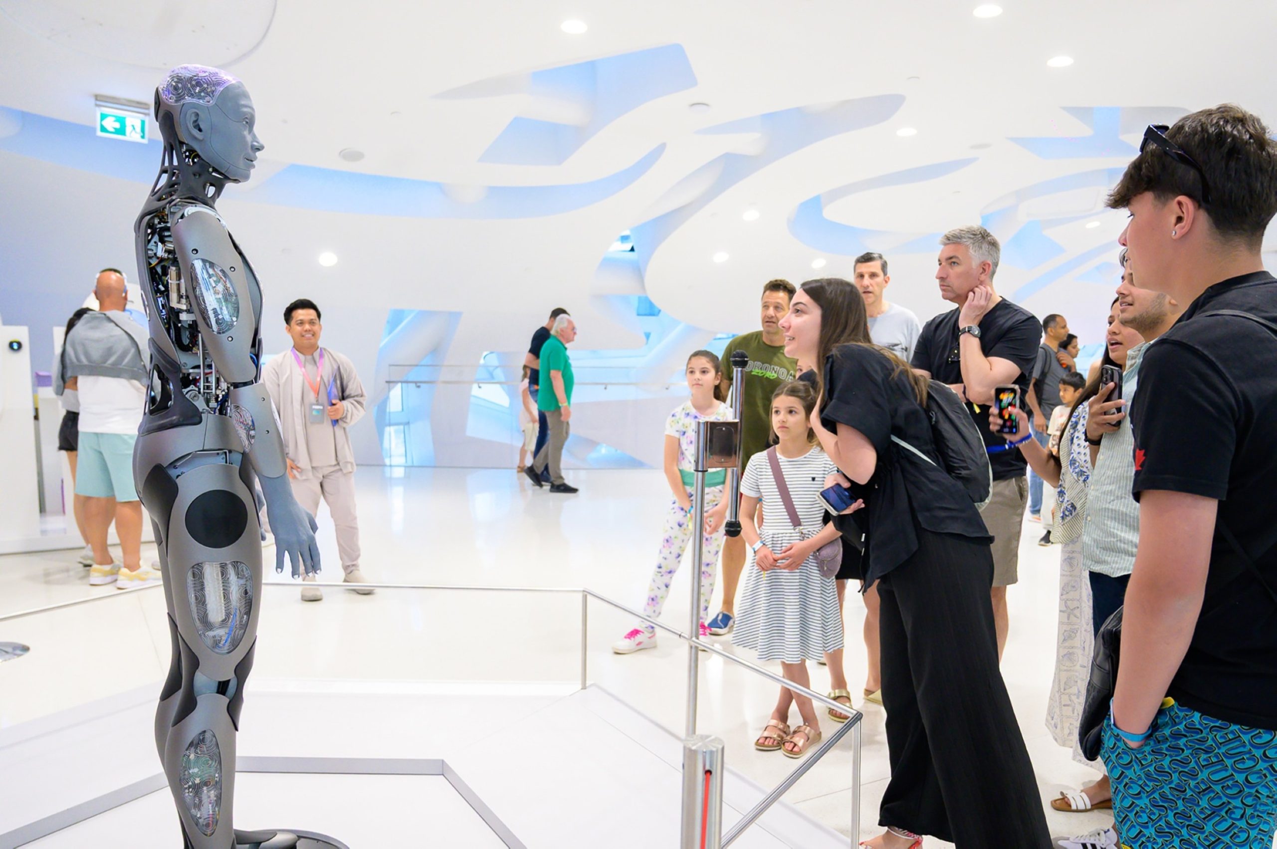 Museum of the Future Unveils Advanced Humanoid Robot 'Ameca'