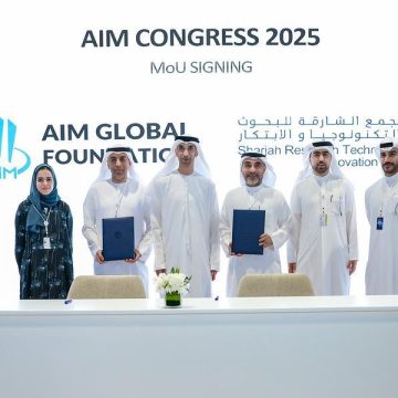 Sharjah Innovation Park and AIM Congress Establish Strategic Partnership