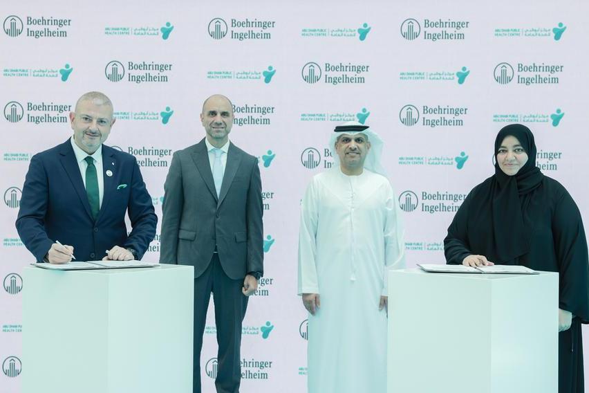 Abu Dhabi Public Health Centre Partners with Boehringer Ingelheim to Address Chronic Diseases
