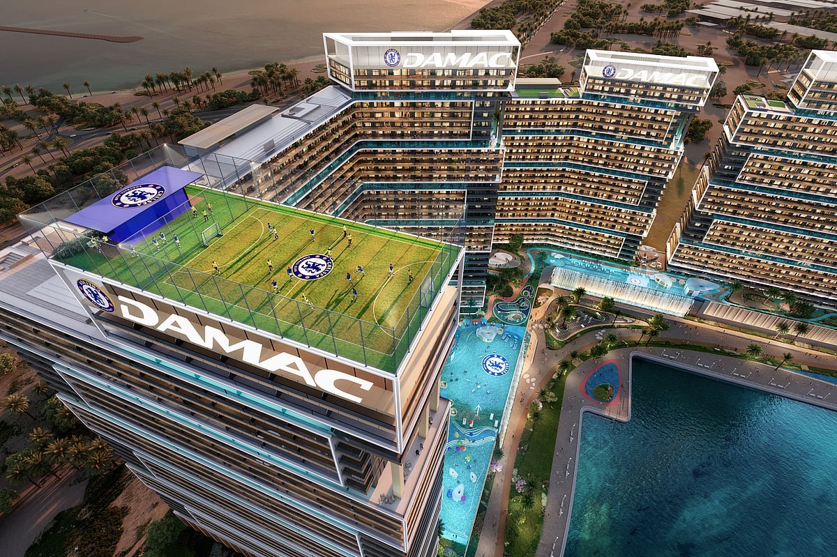 Damac Unveils Chelsea-Branded Residential Towers in Dubai Maritime City