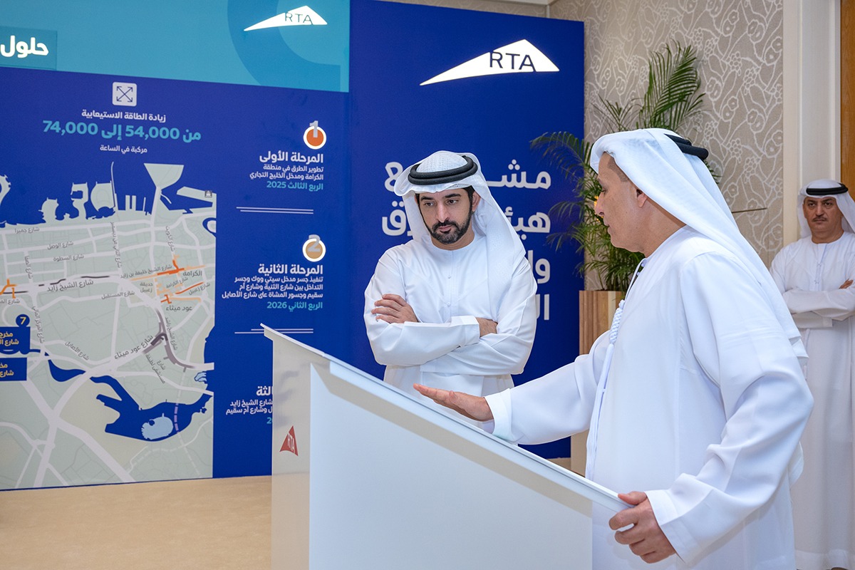 Dubai’s Crown Prince Reviews Road Projects to Enhance Mobility and Reduce Travel Time