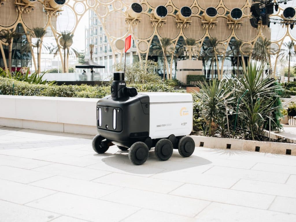 Expo City Dubai Introduces Robot Food Delivery Service