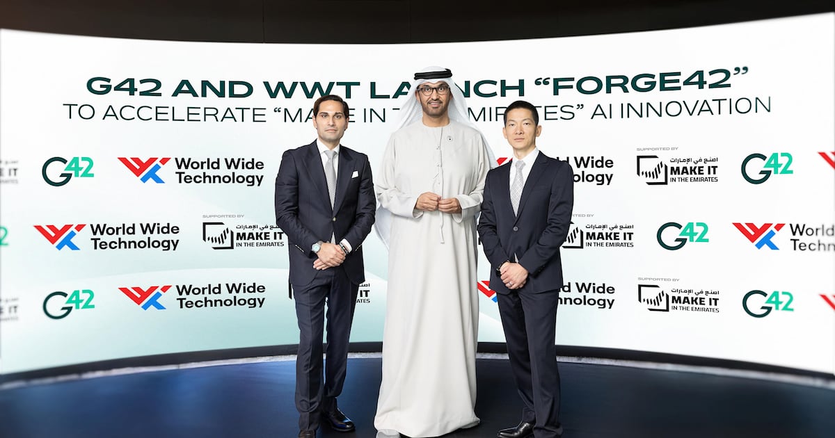 G42 and WWT Launch Forge42 to Establish UAE as AI Exporter