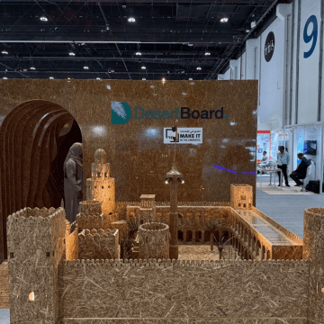 UAE Startup Converts Palm Fronds into Sustainable Building Materials
