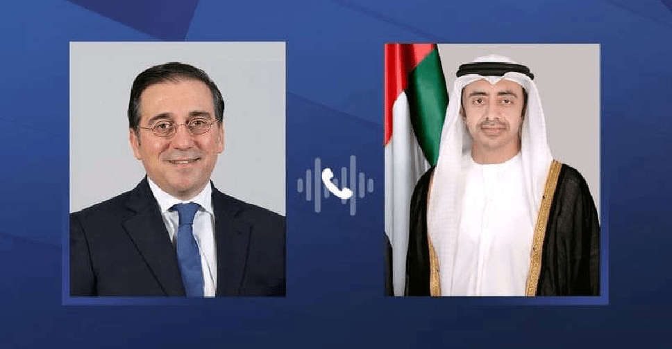 Abdullah bin Zayed and Spain's Foreign Minister Discuss Bilateral Cooperation