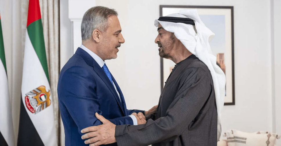 UAE President Meets Turkish Foreign Minister to Strengthen Bilateral Relations
