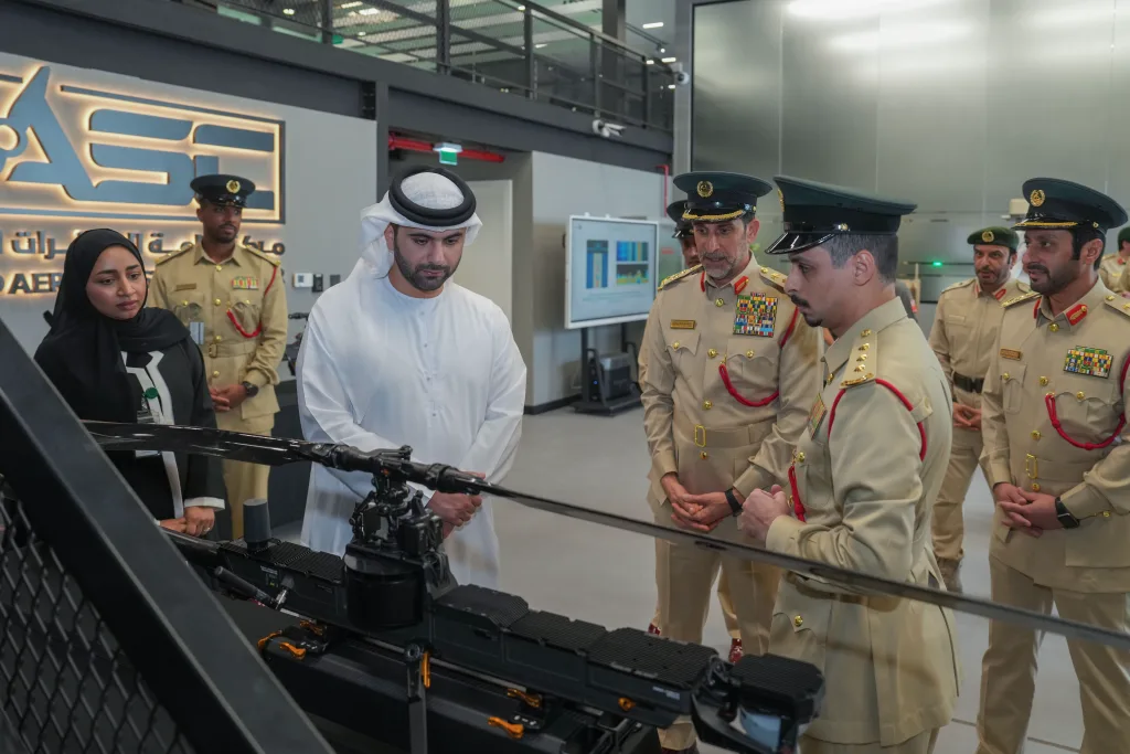 Mansoor bin Mohammed Reviews Dubai Police’s UASC Operations