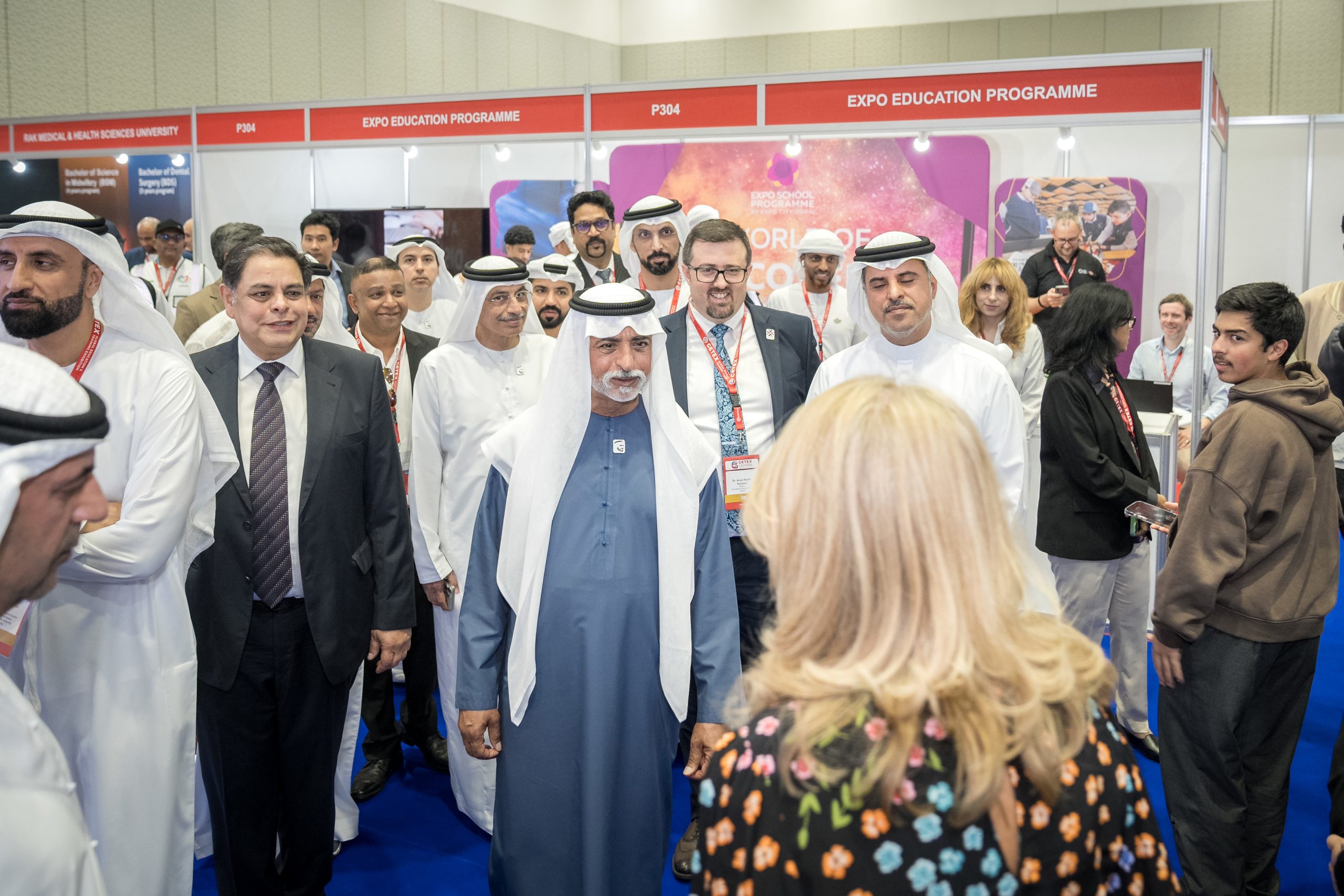 Sheikh Nahyan bin Mubarak Opens GETEX 2025 in Dubai