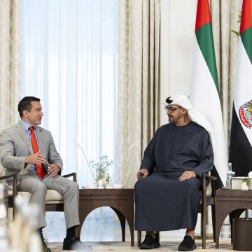 UAE and Ecuador Presidents Discuss Enhancing Bilateral Cooperation