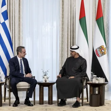 UAE President and Greek Prime Minister Discuss Strengthening Bilateral Relations