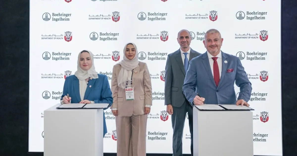 Abu Dhabi Strengthens Life Sciences through New Partnership with Boehringer Ingelheim