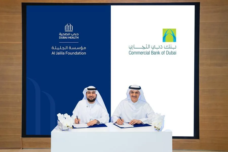 Al Jalila Foundation Receives AED 10 Million Donation from Commercial Bank of Dubai