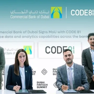 CODE81 and Commercial Bank of Dubai Partner to Enhance Digital Transformation through Data Analytics
